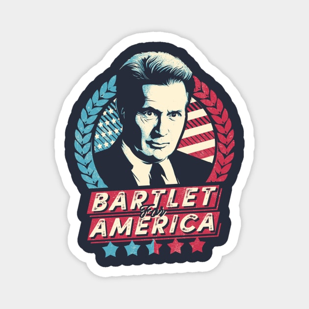 Bartlet for America Magnet by TomTrager