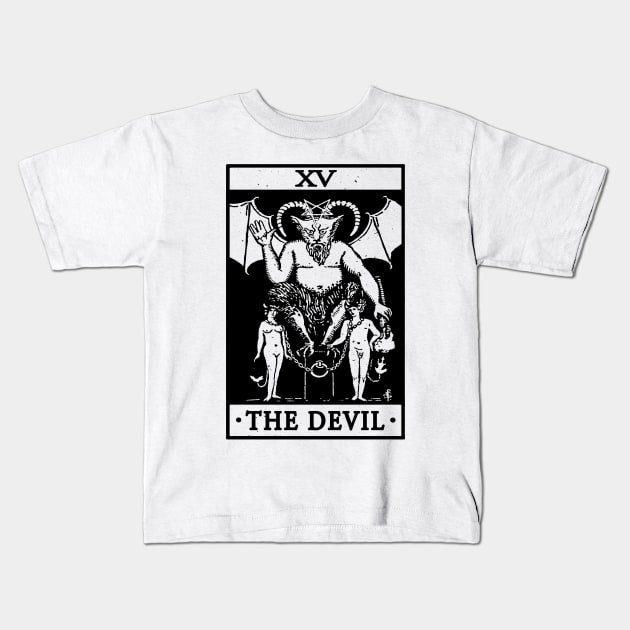 Vintage Tarot Card T Shirt, The Devil Card, Occult, Tarot Vintage Tarot Card T Shirt, The Devil Card, Occult, Tarot