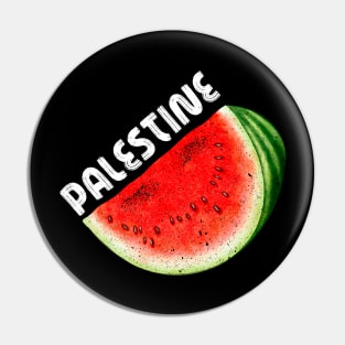 Watermelon Palestine - Free Palestine Pin