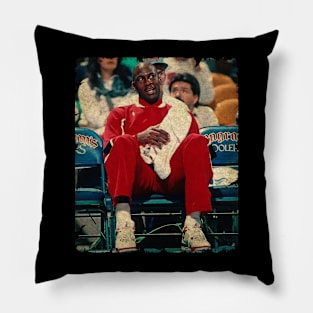 Michael Jordan on The Bench Pillow