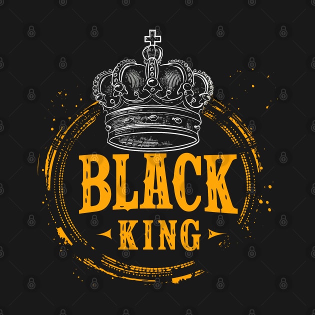 Black King Crown by UrbanLifeApparel