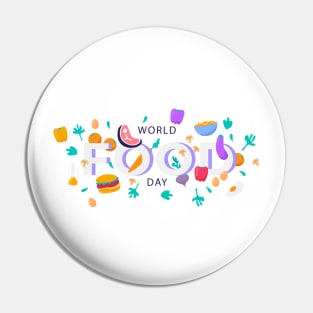 World Food Day Elements Pin