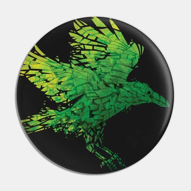 Fragment Crow Pin by jzanderk