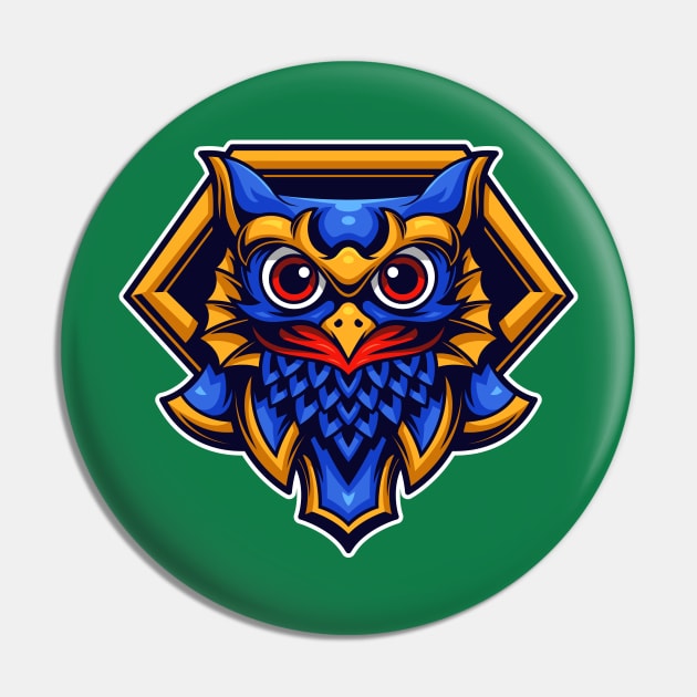 Owl Pin by mightyfire