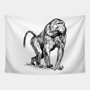 Baboon Tapestry