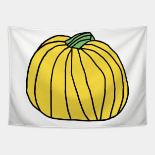 Big Yellow Pumpkin Tapestry