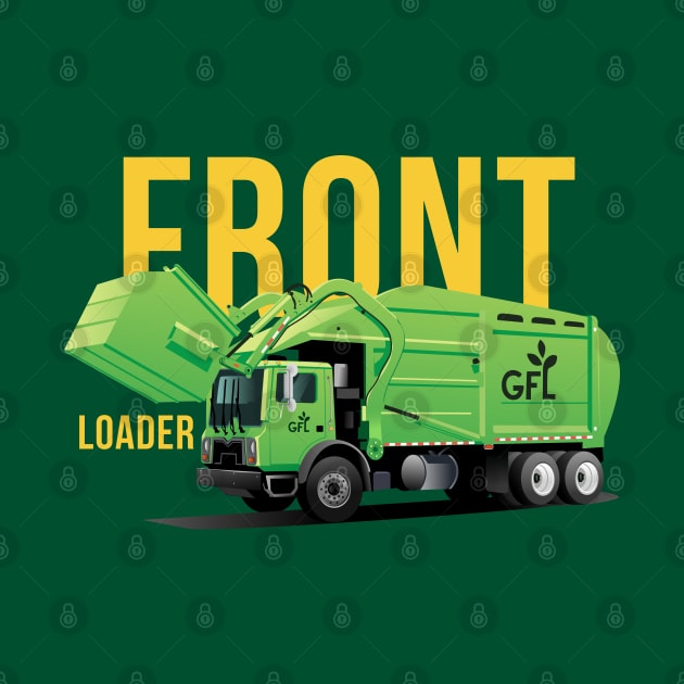 GFL Front Loader Garbage Truck by GarbageTrucksRule