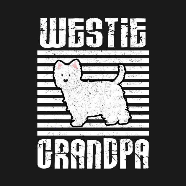 Westie Grandpa Proud Dogs by aaltadel