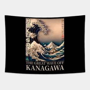 The Great Wave off Kanagawa Tapestry