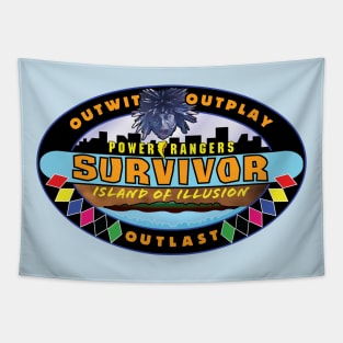 Power Rangers Survivor - Island of Illusion Tapestry