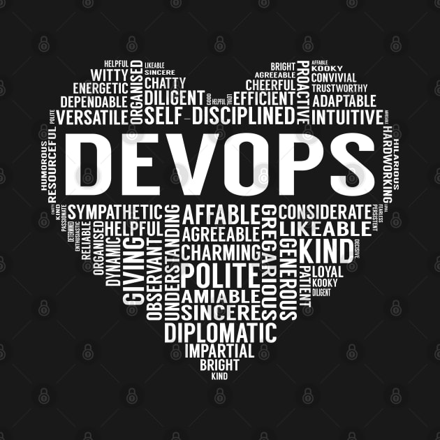 Devops Heart by LotusTee