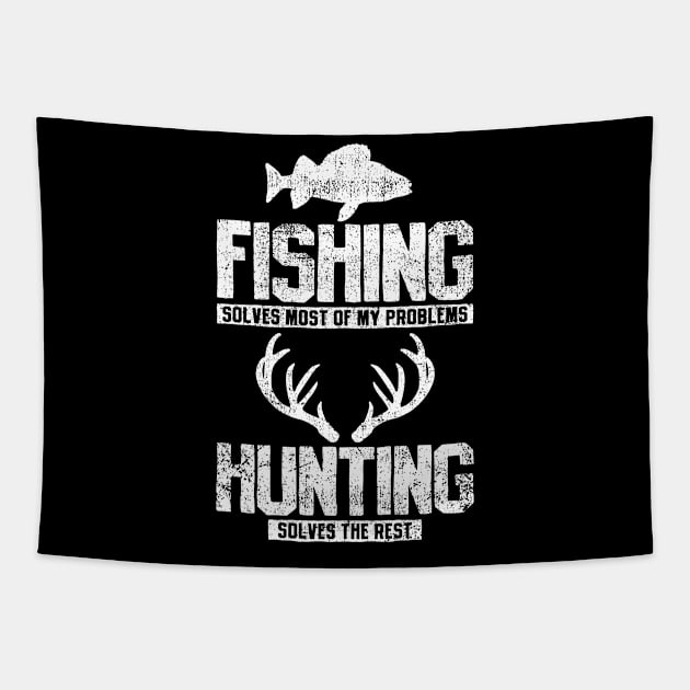 Fishing Hunting Tapestry by CreativeGiftShop