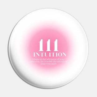 111 Intuition Pin