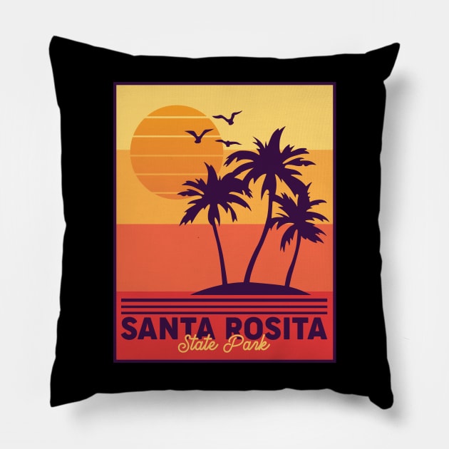 Santa Rosita State Park Pillow by kangaroo Studio