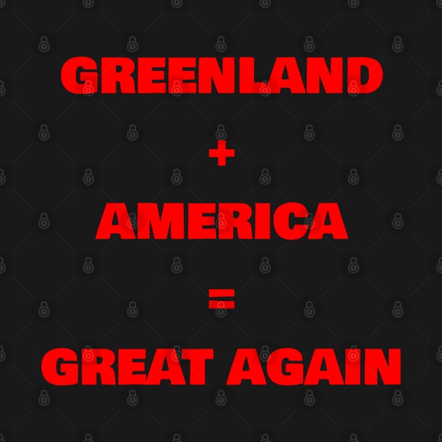 Greenland America Great Again by FromBerlinGift