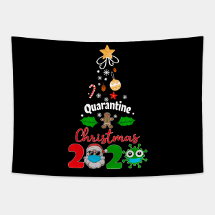 Quarantine Christmas 2020 Perfect Design Pajamas Family Gift Tapestry