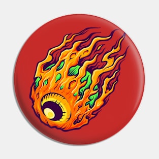 meteor eye Pin