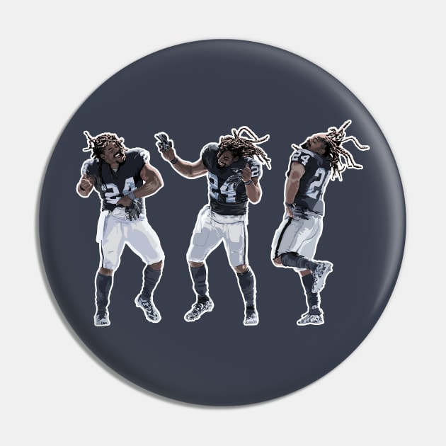 Marshawn Oakland Dance Pin by Carl Cordes