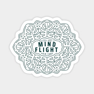 Mind Flight Leaf Cluster Magnet