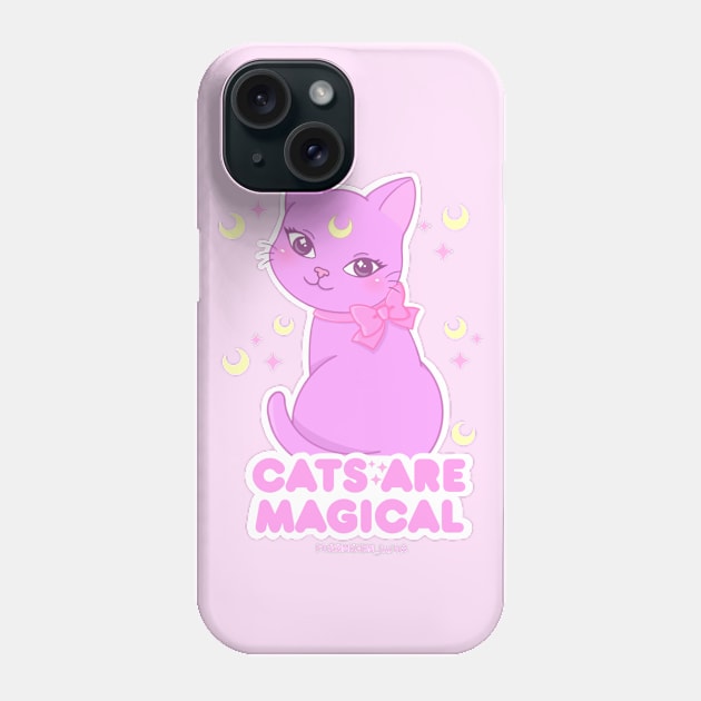 Cats are magical Phone Case by MissMoonLuna