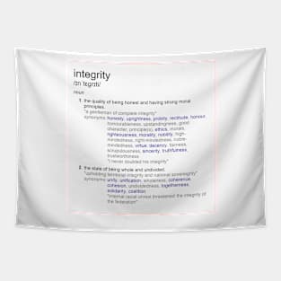 What is integrity ? Tapestry