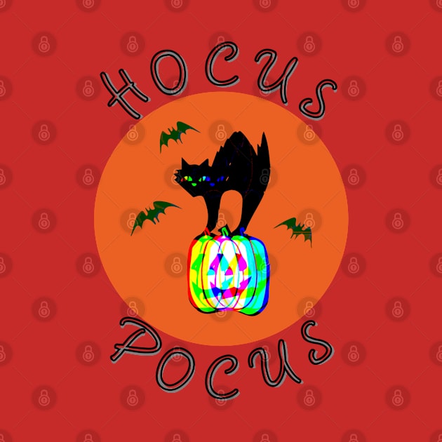 Cat & Pumpkin - Hocus Pocus Halloween by catpurrs