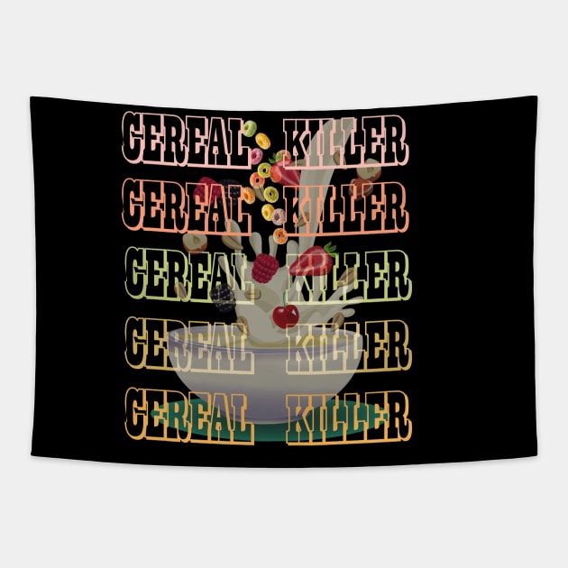 Cereal Killer Tapestry by Praizes