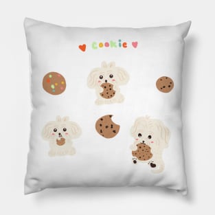 Cookie Dog Pillow