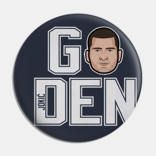 Nikola Jokic Denver GO DEN Pin