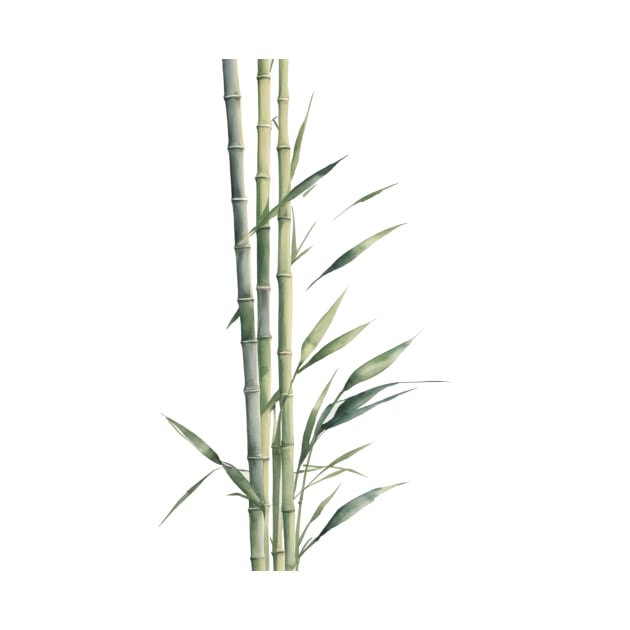 watercolor bamboo by Majkel&Majkel