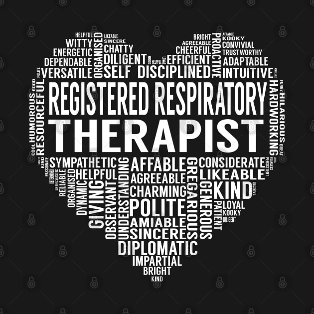 Registered Respiratory Therapist Heart by LotusTee