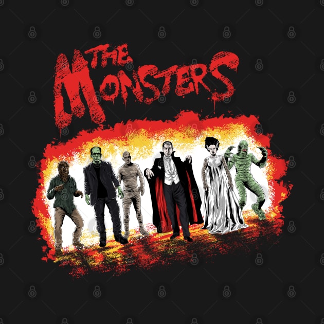 The Monsters by Zascanauta