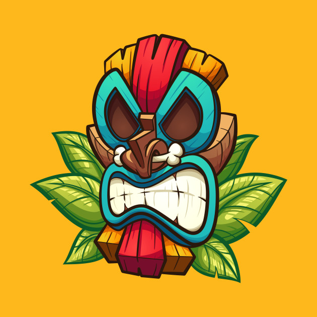 Angry tiki mask - Tiki Mask - T-Shirt | TeePublic Angry tiki mask - Tiki Mask - T-Shirt | TeePublic