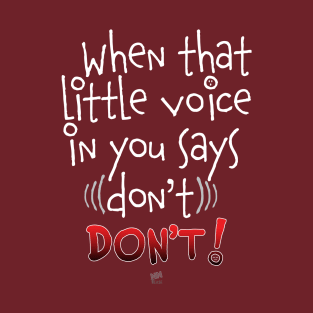 Little Voice-white T-Shirt