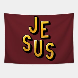 Jesus Christ design art Tapestry