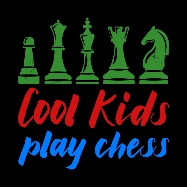 Cool Kids Play Chess by Shiva121