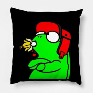 Lazy Frog 06 Pillow