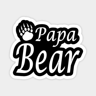 Papa Bear with bear claw Magnet