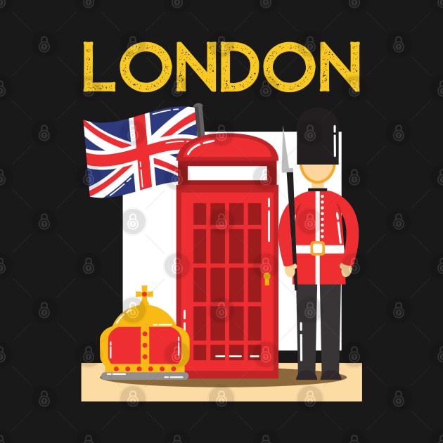 I Love London UK Travel more Wanderlust love Explore the city travel London souvenir by BoogieCreates