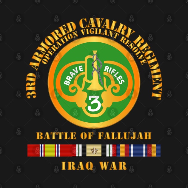 Army - 3rd ACR  w Iraq Svc - Fallujah - V1 by twix123844