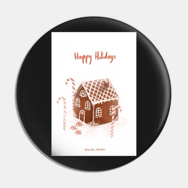 Gingerbread House Pin by schri84