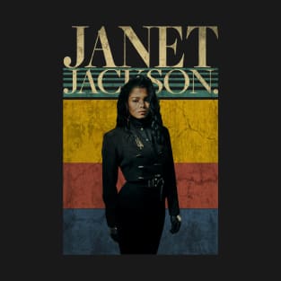 Janet Jackson // Aesthetic 80s Vintage Style // T-Shirt