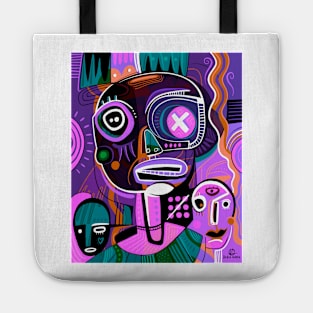 Abstract face Tote