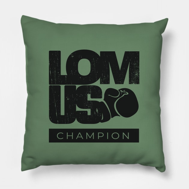 LOMUS - Lomachenko & Usyk are champions forever Pillow by Yasna