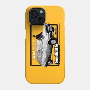 FORD FIESTA GHIA - advert Phone Case