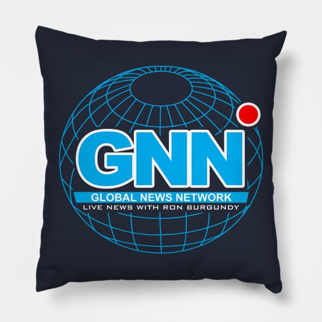 News channel v.2 Pillow by buby87