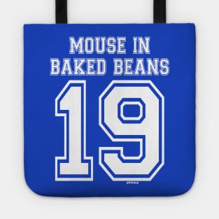 Mouse In Baked Beans Jersey (White Version) Tote