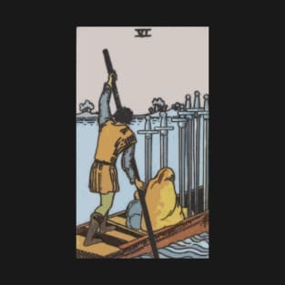 Tarot Card = Six of Swords T-Shirt