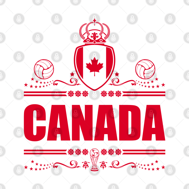 CANADA SOCCER GIFTS | CANADA FOOTBALL by VISUALUV