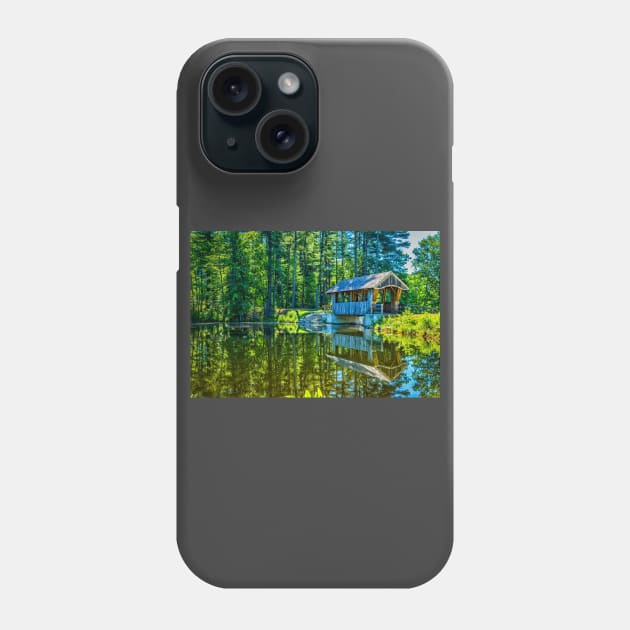 Wason Pond Bridge Phone Case by Gestalt Imagery